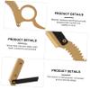 Mikinona Barber Razor Set Men's Eyebrow Beard Shaver Straight Razor Barber Supplies Manual Shaving Tool view 2