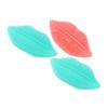 minkissy 3pcs Silicone Face Brush Exfoliating Makeup Brush Facial Scrubber for Face Wash Random Color view 1