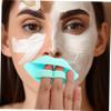 minkissy 3pcs Silicone Face Brush Exfoliating Makeup Brush Facial Scrubber for Face Wash Random Color view 4