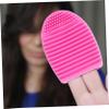 ELAYARD 6pcs Silicone Beauty Brush Mat Makeup Cleaning Pad for Efficient Brush Washing Mixed Colors Convenient for Salon Home Use view 2
