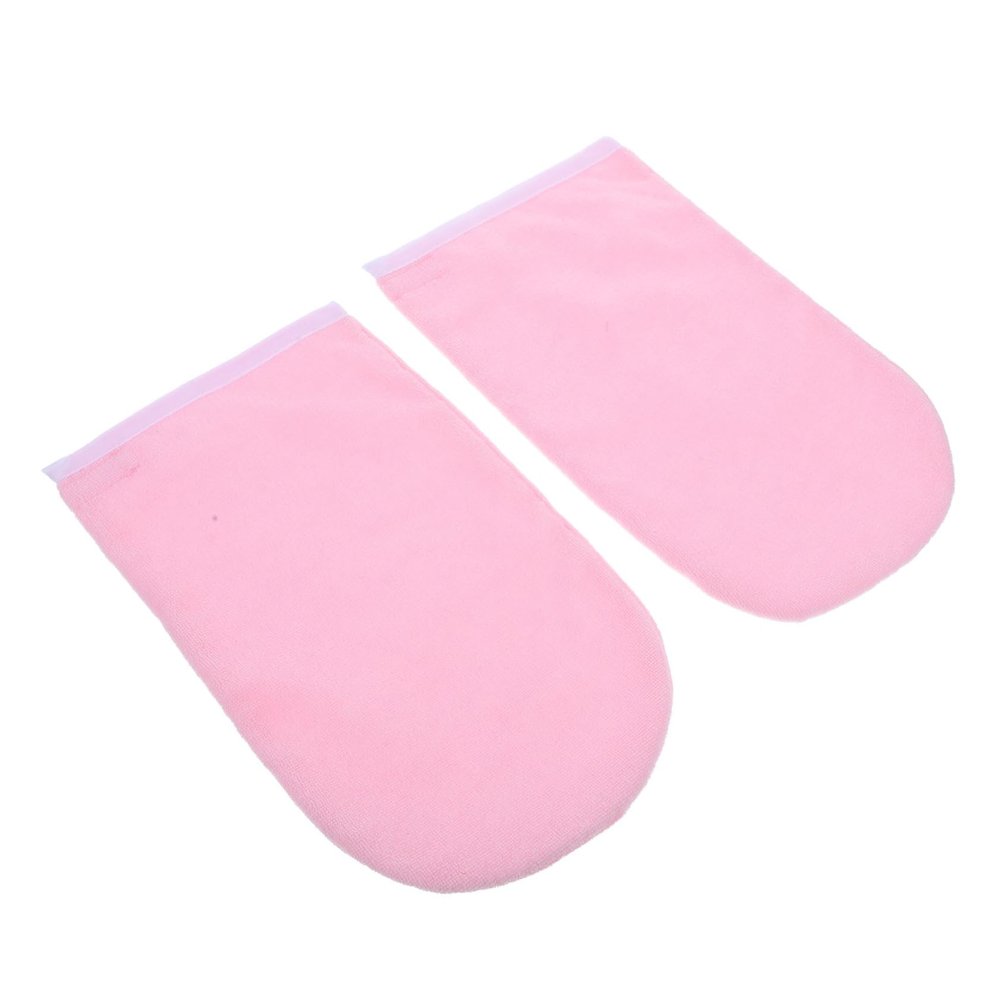 DINHEAROM 1pair Paraffin Wax Hand Mask Mitts for Moisturizing Care Breathable Spa Gloves for Women Comfortable and Convenient Fits for Daily Use and Skin Nourishment