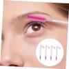 ELAYARD 4pcs Portable Eyelash Brush Tubes Keychain Reusable Mascara Wands for Eyebrow Makeup Eyelash Brushes for Travel and Daily Use for Beginners and Makeup Artists view 4