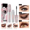 2025 New My Amazing Lashes Mascara,Stunning Volume and Length,Waterproof Black Long and Curly,4D Silk Fiber Lash Mascara with New Silicone Brush Head(Black-1PC, 1PC) view 4