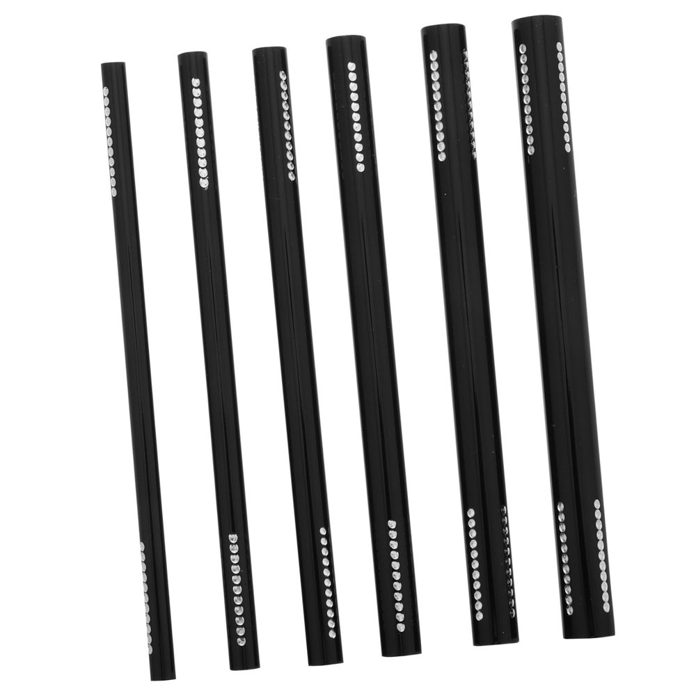 WRITWAA 6pcs Metal Cuticle Pusher for Manicure and Nail Care Versatile Nail Styling Tool for Gel and Cuticle Maintenance