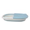Yinhing Foot Soaker Tub, Foot Bath Foldable Washing Basin, Multifunction Soaking Tub, Bath Bucket Soaking Basin with Handle for Adult Children (Blue) view 3