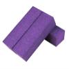 10 Pcs Nail Shiner Buffer Buffing Block Sanding File 4 Sided, 5 Colors 240 grit Nail/Manicure Sanding Buffing Block(Purple 10pcs) view 2
