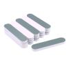 20Pcs Nail File 1000/4000 professionel 9 * 2cm Sanding Block Sponge Green White Glitter File Double Sided Buffer view 2