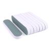 20Pcs Nail File 1000/4000 professionel 9 * 2cm Sanding Block Sponge Green White Glitter File Double Sided Buffer view 3