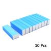 10/20 Pcs Sponge Nails Sanding Buffer Block Fingernail Grinding Polishing Nail Files Neon Colorful Manicure Pedicure Tools DIY(10 Pcs Neon Blue) view 2