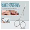 1PC Dead Skin Scissors Stainless Steel Multi-purpose Manicure Scissors Cuticle Trimmer Beauty Grooming Kit(Gold) view 4