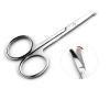 Cuticle Scissors Curved Nail Clipper Trimmer Dead Skin Remover Cuticle Cutter Professional Nail Art Tools Manicure Supplies(StyleA) view 2