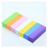 5/10 Pcs Nail Art Sanding Sponge Buffer Block Nail Buffers Files Block Grinding Polishing Manicure Nail Art Tool(Purple-10pcs) view 3