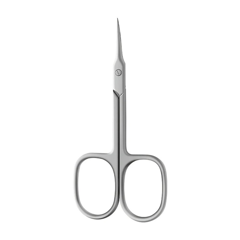 1Pcs Precision Stainless Steel Cuticle Scissors - Thin Blade Nail Clippers for Manicure and Eyebrow Trimming - Dead Skin Remover(Silvery Matte)