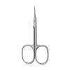 1Pcs Precision Stainless Steel Cuticle Scissors - Thin Blade Nail Clippers for Manicure and Eyebrow Trimming - Dead Skin Remover(Silvery Matte) view 1
