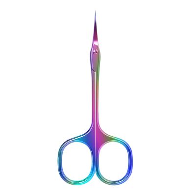 1Pcs Cuticle Scissors Nail Cuticle Clippers Trimmer Dead Skin Remover Stainless Steel Professional Nail Art Tools Cuticle Cutter(Colorful)