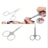 1/2pcs Professional Manicure Scissors Stainless Steel Cuticle Scissors Dead Skin Remover For Nails Art Clippers Eyebrow(Sliver 1pc) view 3