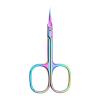 1pc Cuticle Scissors Professional Manicure Nail Tools Scissors Dead Skin Remover for Nails Art Stainless Steel Cuticle Cutter(Rainblw) view 2