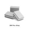 100/200 Pcs/Lot Double-Sided Nail File 100/180 Gel Polish Sponge Nails Buffer Block Professional Manicure Accessories(200Pcs-Grey) view 2