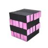 20 PCS Professional Nail Files Black Sandpaper Nail File Block Colorful Sponge Nail Buffer Blok Files for Manicure(Pink) view 1