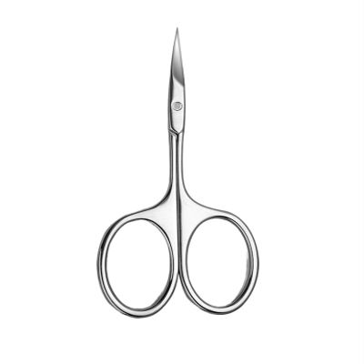LZYXFP Eyebrow Scissors Professional Eyebrow Curved Blade Cuticle Scissors Professional Stainless Steel Manicure Trimmer Hair Remover(A)