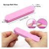 100Pcs Buffing Sanding Files Block Pedicure Manicure Care Nail Art Buffer Polish Manicure Pedicure Nail File Tools(100pcs Blue) view 2