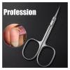 1pc Cuticle Scissors Nail Cuticle Clippers Trimmer Dead Skin Remover Stainless Steel Professional Nail Art Tools Cuticule Cutter view 3