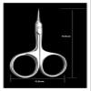 1Pcs Professional Cuticle Scissors Nipper Trimmer Stainless Steel Cuticle Clipper Cutter Manicure Nail Tools(Updated model) view 2