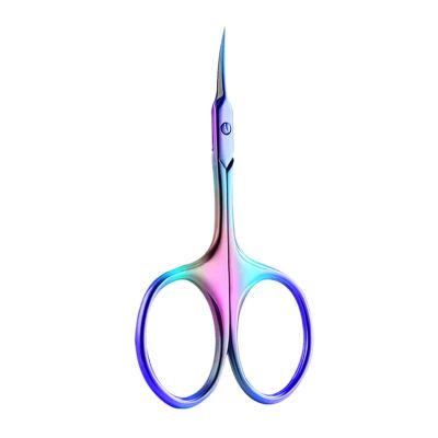 1Pcs Cuticle Scissors Nipper Dead Skin Scissors Stainless Steel Manicure Pedicure Tools Portable Exfoliating Nail Trimmer(MULTI)