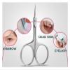 1Pcs Cuticle Scissors Nipper Dead Skin Scissors Stainless Steel Manicure Pedicure Tools Portable Exfoliating Nail Trimmer(MULTI) view 4