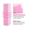 2Pcs Nail Buffer Blocks, 4 Sided Sponge Buffering Blocks for Acrylic, Natural Nail Cares, Professional Manicure(Pink) view 4