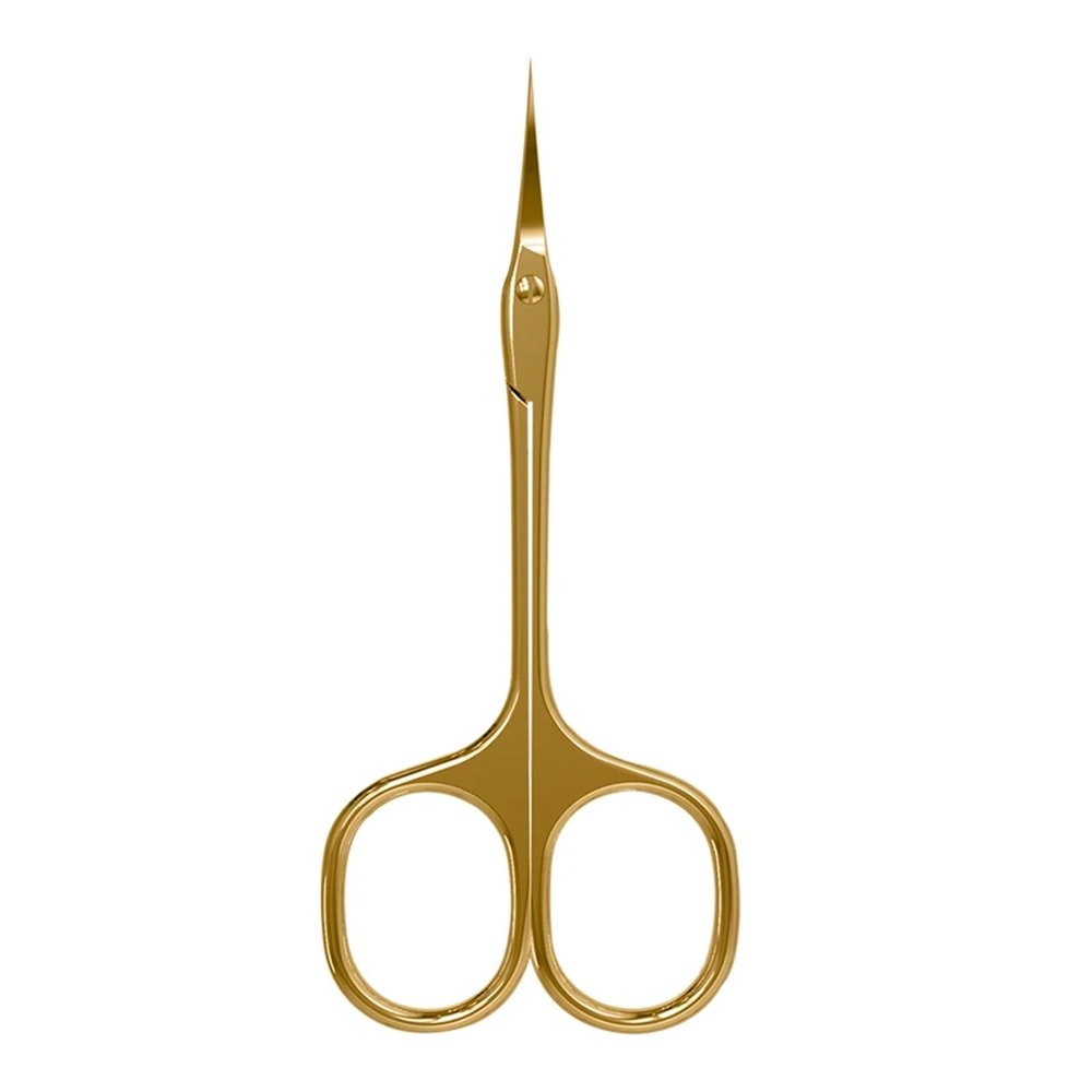 1Pcs Cuticle Scissors Nail Cuticle Clippers Trimmer Dead Skin Remover Stainless Steel Professional Nail Art Tools Cuticle Cutter(Gold)