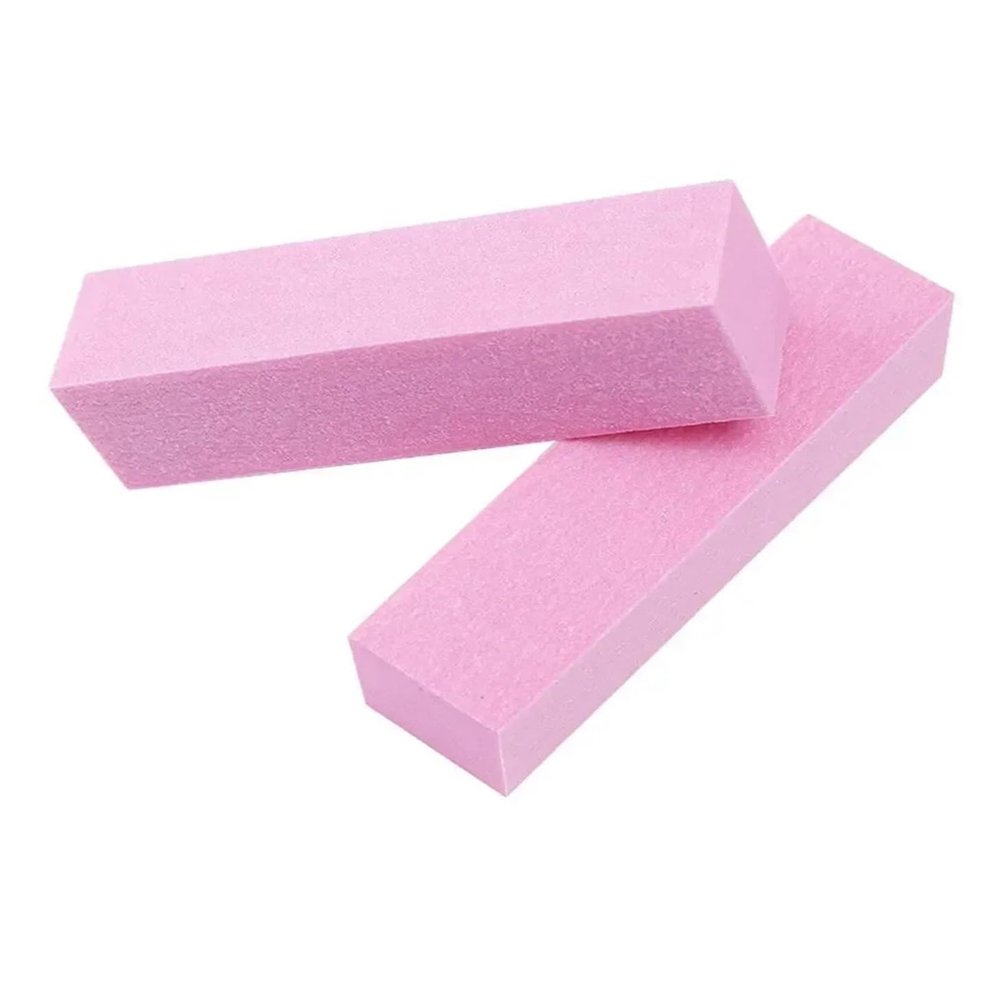 5/10Pcs Pink Buffing Sanding Files Block Pedicure Manicure Care Sponge Nail Art Buffer Grindig Polishing No Hurt Nail Art Tools(5PCS)