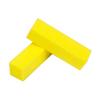 2Pcs Nail Buffer Blocks, 4 Sided Sponge Buffering Blocks for Acrylic, Natural Nail Cares, Professional Manicure(Yellow) view 1