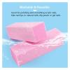 2Pcs Nail Buffer Blocks, 4 Sided Sponge Buffering Blocks for Acrylic, Natural Nail Cares, Professional Manicure(Yellow) view 4