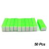 50/100 Pcs Sponge Nail File Buffer Block Buffing Sanding Professional Nail degreaser Tools Pedicure Manicure(50 Pcs Neon Green) view 2
