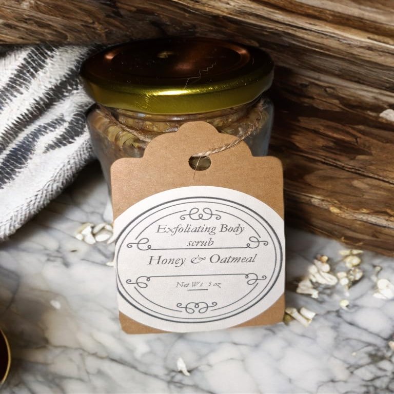 Oatmeal Honey Body Scrub