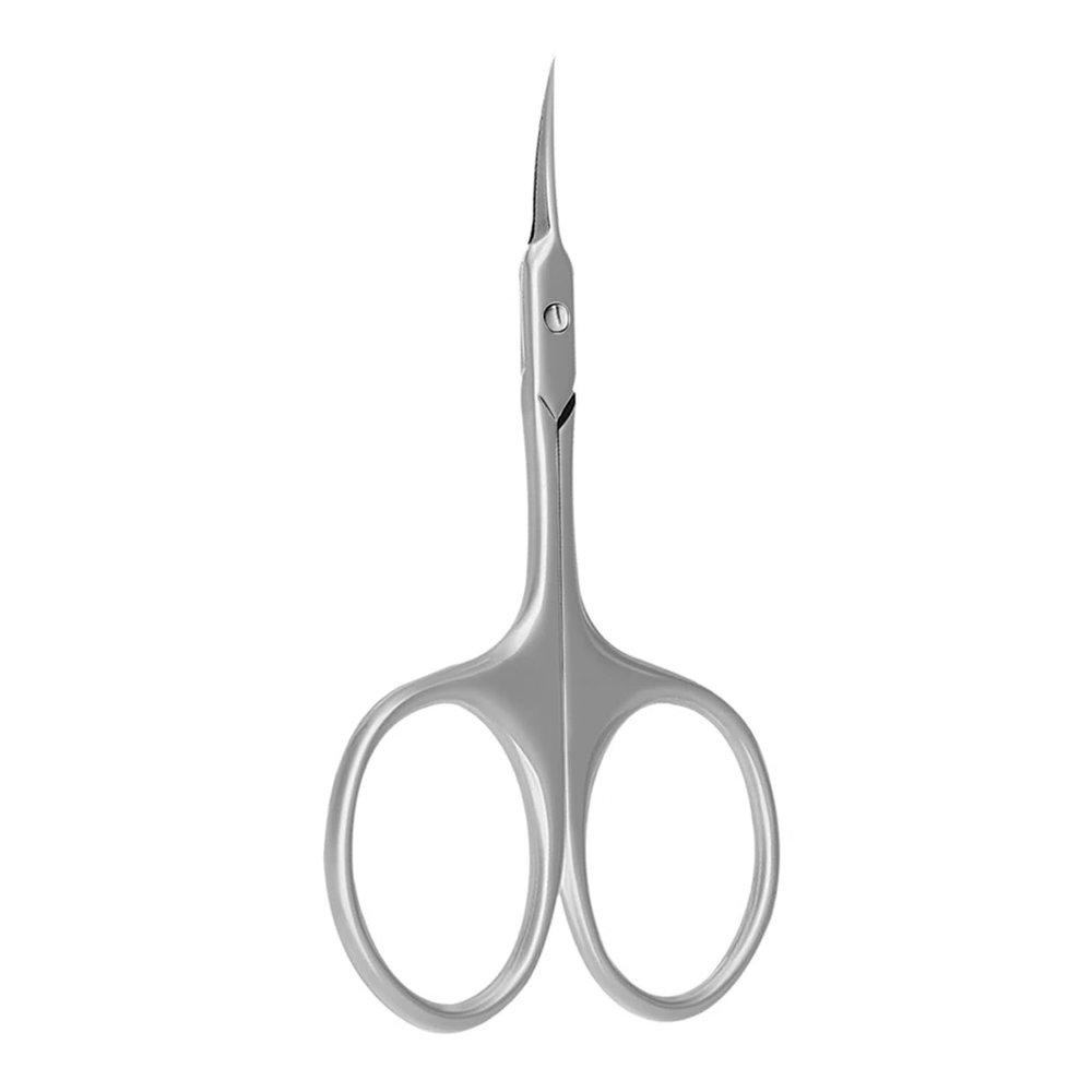 1Pcs Cuticle Scissors Nipper Dead Skin Scissors Stainless Steel Manicure Pedicure Tools Portable Exfoliating Nail Trimmer(Light Grey)