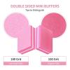 10pcs Nail Buffer Block Professional Nail Sponge File Polisher Block Tools Manicure Pedicure Supplies Sliders Buffers for Nails(Grey) view 4