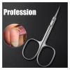 1pc Cuticle Scissors Nail Cuticle Clippers Trimmer Dead Skin Remover Stainless Steel Professional Nail Art Tools Cuticule Cutter view 4