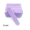 100Pcs Buffing Sanding Files Block Pedicure Manicure Care Nail Art Buffer Polish Manicure Pedicure Nail File Tools(100pcs Purple) view 2