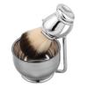 CALLARON Complete Safety Razor Set Includes Brush Stand Bowl Stylish Stainless Steel view 1