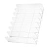 ABOOFAN Divided Storage Box for Makeup and Nail Supplies Modern Acrylic Vanity and Office Organizer Small Stackable view 1