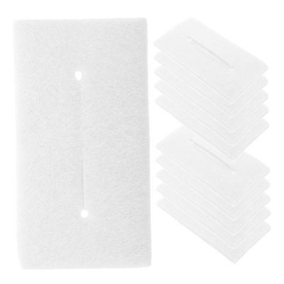 VICASKY 25pcs Professional Hairdressing Tool Insulation Cotton Pads for Digital Ceramic Perm Heat Retaining Jumbo Sponge Sheets