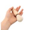 CALLARON 2pcs Men Facial Hair Brush Barber Shaving Brush Soft Bristles Travel for Clean Beard Grooming view 3