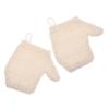 CALLARON 2pcs Women Bathing Gloves Shower Mitts for Women Washable Exfoliating Gloves Reusable Cleaning Mitts Bath Accessories Spa Body Scrub view 1