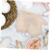 CALLARON 2pcs Women Bathing Gloves Shower Mitts for Women Washable Exfoliating Gloves Reusable Cleaning Mitts Bath Accessories Spa Body Scrub view 4