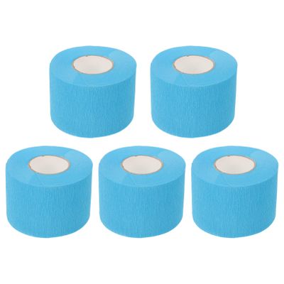 LIFKOME 5rolls Barber Neck Bands Hair Wrapping Strips Disposable Paper for Hair Styling Neck Protection Paper Comfortable for Customers