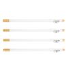 BIUDECO 4pcs White Beard and Eyebrow Pencil Set Built Sharpener for Men Detailing and Shaping Tools for Facial Grooming view 1