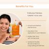 T.he Wellness Shop - Turmeric Facial Wax Powder, 5 Min Painless Natural Face Hair Removal Waxing Powder, Easy To Use At Home| Facial wax powder for woman (100G) view 4