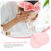 Happyyami 5pcs Skin-Friendly Face Cleaning Towels Travel Wipes Face Wash Cloths Makeup Removing Towels Portable Facial Cloths view 3
